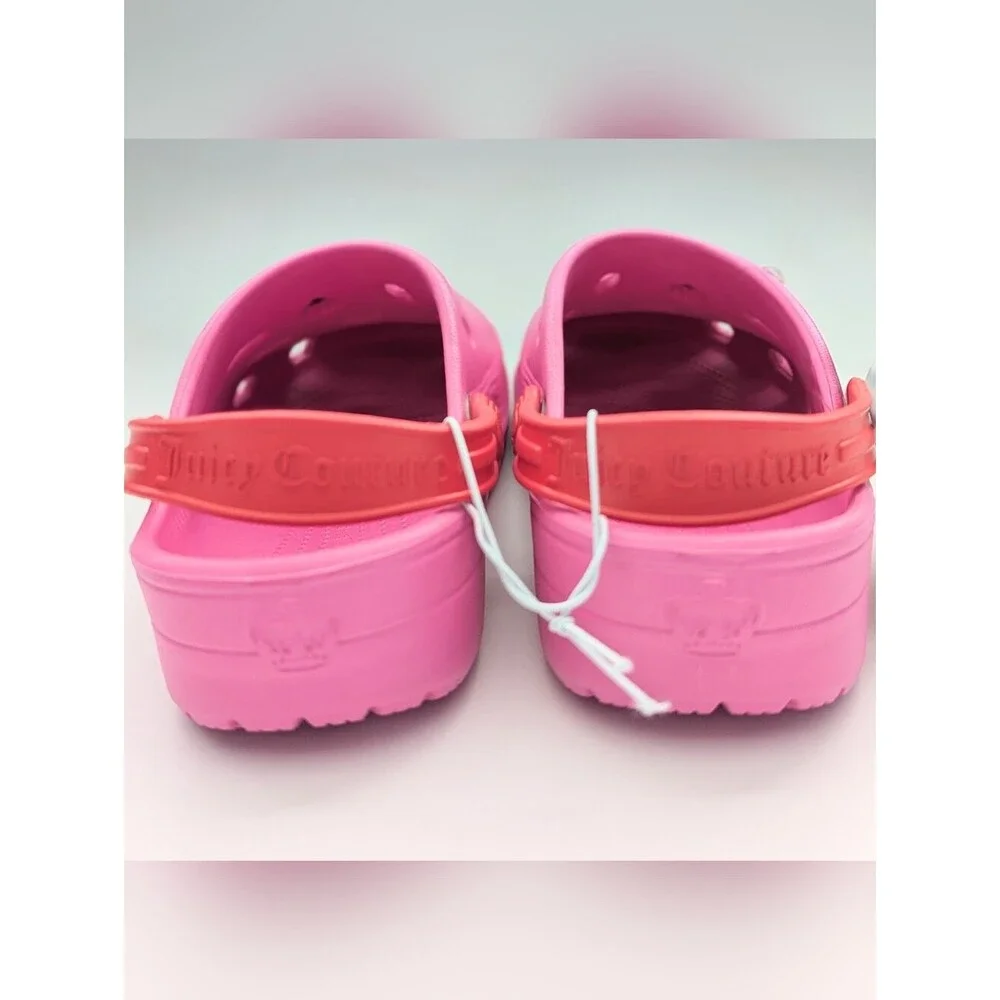 Juicy Couture Kids' (Size 3) Pink Slip-On 